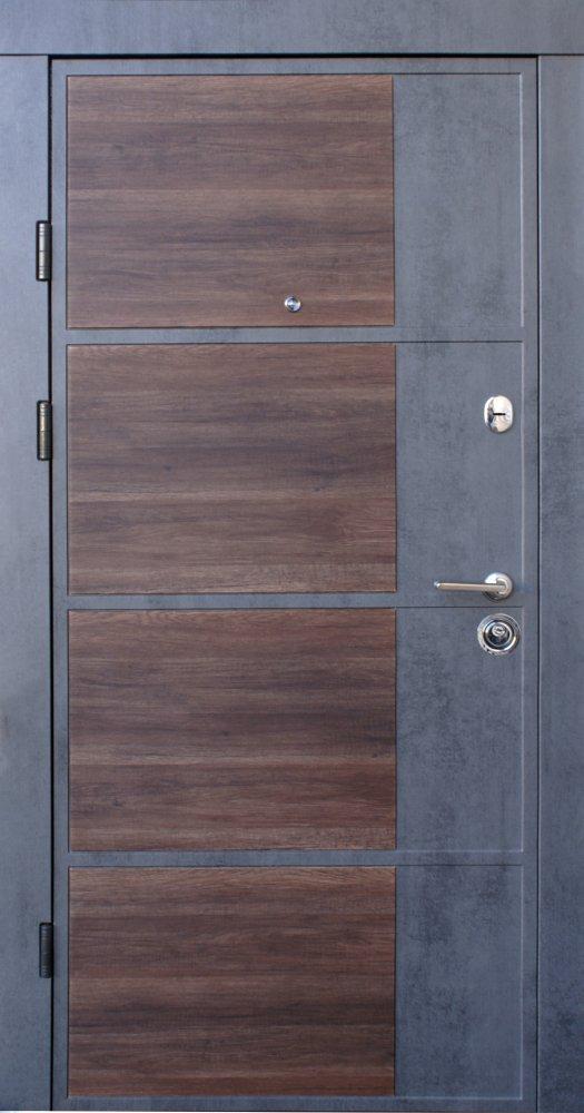 Двері Qdoors Преміум Бостон-М бетон темний / бетон світлий