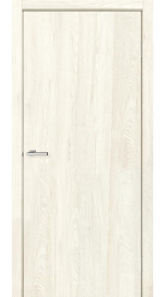 Двері MSDoors City бук сріблястий глухе