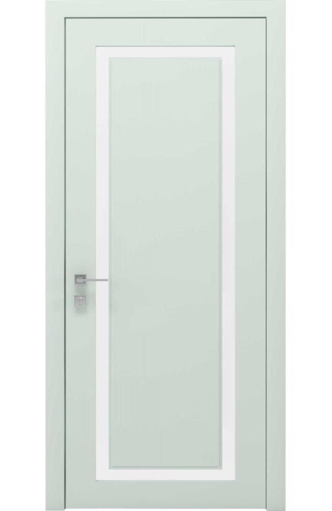 Двері Родос Cortes Venezia RAL 6019 напівскло