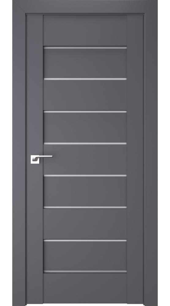 Двері Термінус Модель 112 Elit Plus антрацит зі склом