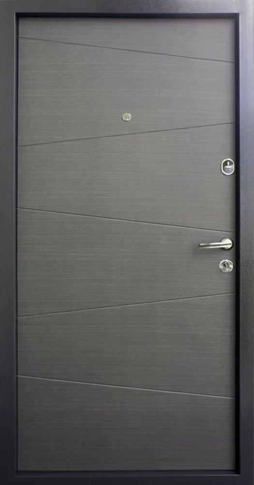 Двері Qdoors Еталон Нео венге сірий Горизонт з двох сторін