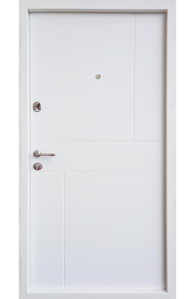 Двері Qdoors Преміум Стиль-М коробка біла венге сірий горизонт арт графіт / біле дерево