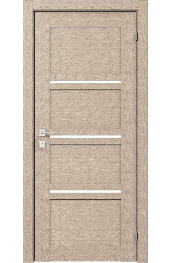 Двері Родос Modern Quadro крем напівскло