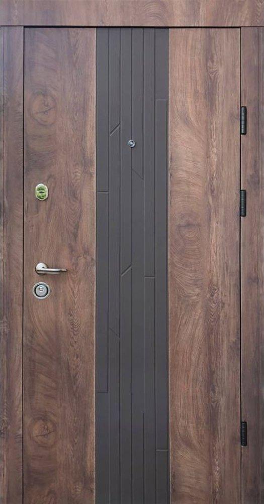 Двері Qdoors Преміум Люксор зпил дерева коньячний