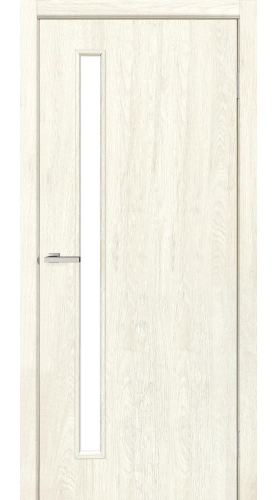 Двері MSDoors Takoma бук сріблястий скло Сатін