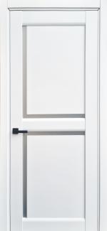 Двері МК Верона ПО Estet Doors білий мат зі склом Сатін