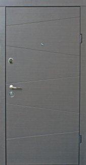 Двері Qdoors Еталон Нео венге сірий Горизонт з двох сторін