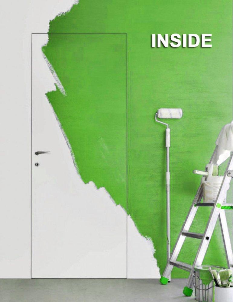 Двері прихований монтаж грунтовані INSIDE 
