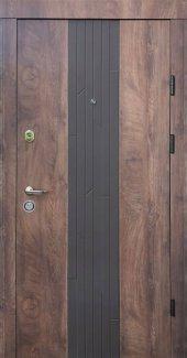 Двері Qdoors Преміум Люксор зпил дерева коньячний