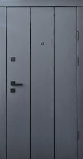 Двері Qdoors Преміум Вертикаль-АК антрацит / грей софт